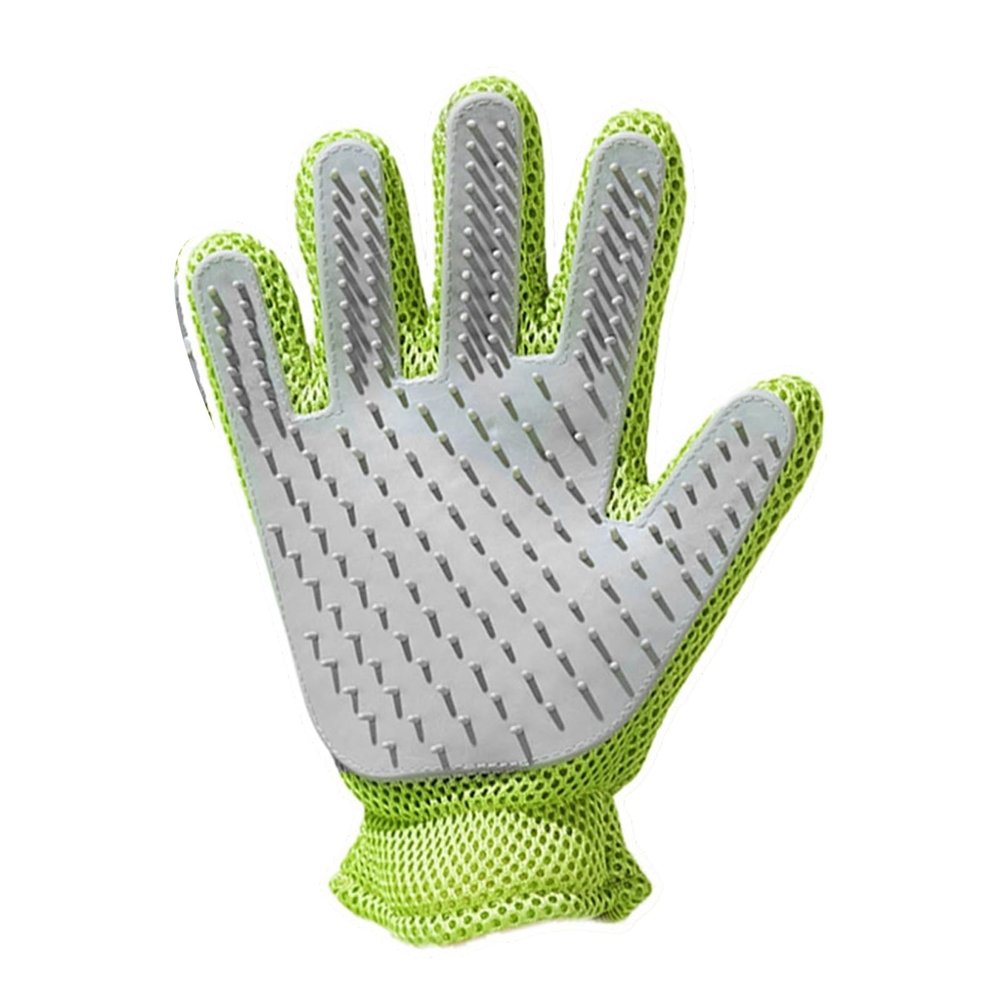XAGMODSHN Flexible Silicone Pet Massage and Deshedding Glove