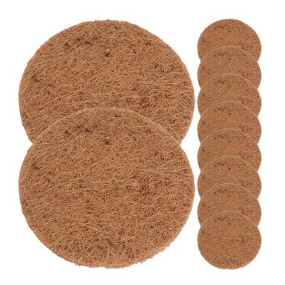 ibasenice Coconut Fiber Bird Nesting Mats, 10-Piece Set for Pigeons, Breathable