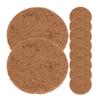 ibasenice Coconut Fiber Bird Nesting Mats, 10-Piece Set for Pigeons, Breathable view 1