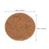 ibasenice Coconut Fiber Bird Nesting Mats, 10-Piece Set for Pigeons, Breathable view 2