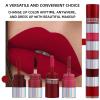 Lip Gloss & 12H Long-Lasting Lip Tint, Plumping Effect with Pink Tint, High-Shine to Matte (#04) view 4
