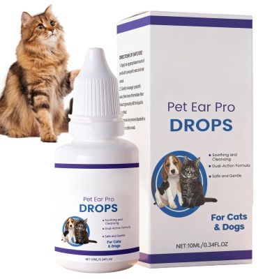 Ear Drops for Dogs, 10ml Natural Itch Relief