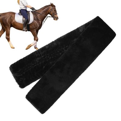 Girth Saddle Pad Made of Soft Wool, Breathable, Comfortable, Anti-Chafing