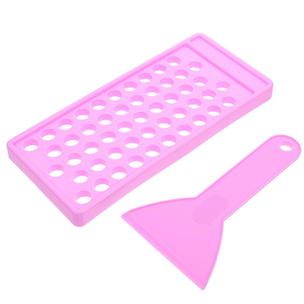 PP Lipstick Filling Tray, 5 g, Purple, for DIY Filling