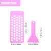 PP Lipstick Filling Tray, 5 g, Purple, for DIY Filling view 2