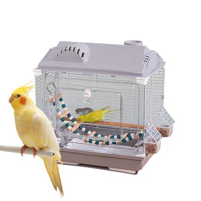 Portable Travel Bird Carrier for Small Pets and Cockatiels