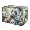 Wind-Resistant Cover for Dog Crates with Cute Panda Forest, Universal Size, Fits Pet Crates, Size XL view 1