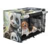 Wind-Resistant Cover for Dog Crates with Cute Panda Forest, Universal Size, Fits Pet Crates, Size XL view 2