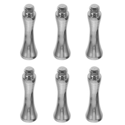 Pet Scissor Finger Rests, 6-Piece Set, Stainless Steel