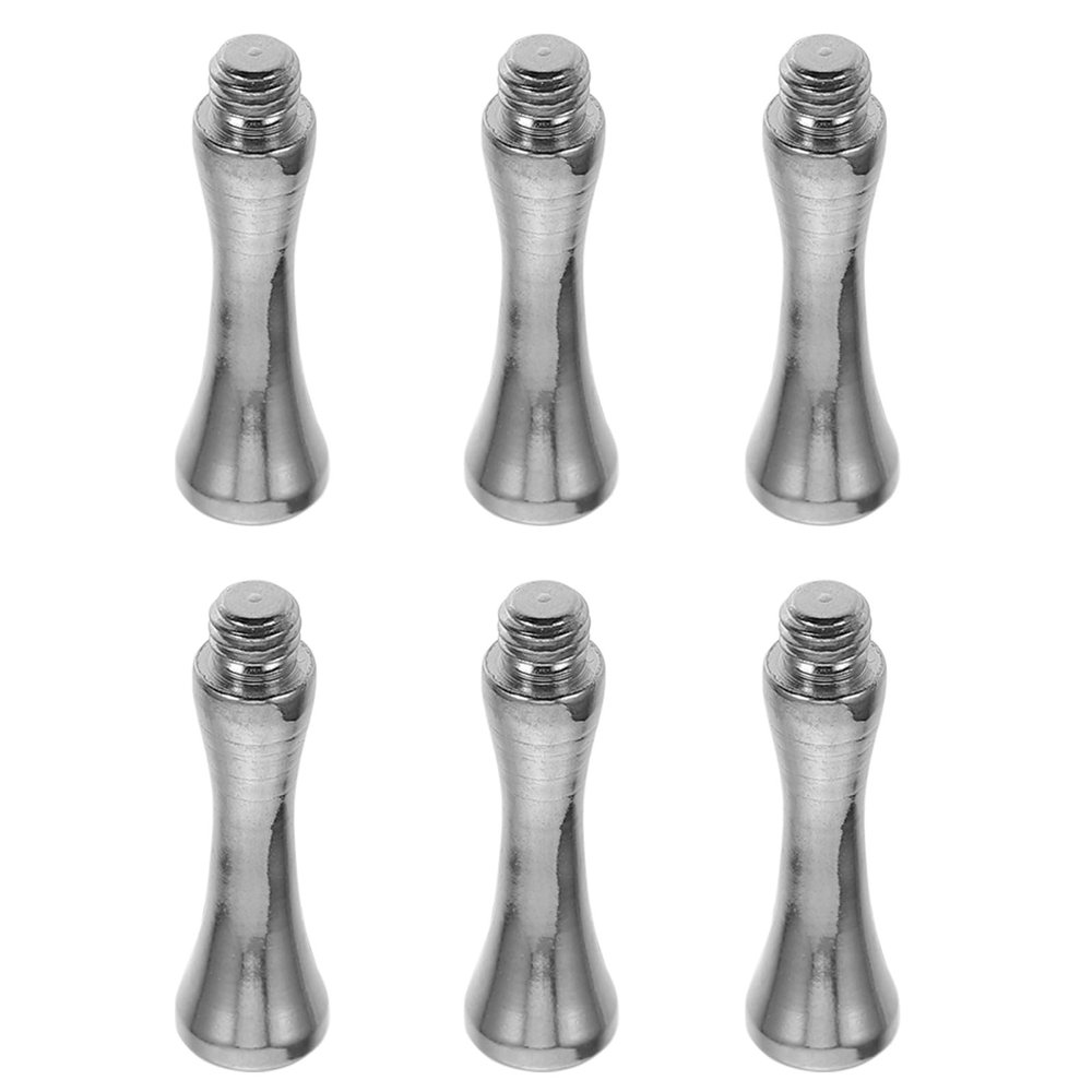 Pet Scissor Finger Rests, 6-Piece Set, Stainless Steel