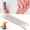 Cosiki 5-Piece Nail Art Brush Pen Set for Drawing, Painting and Decoration view 3