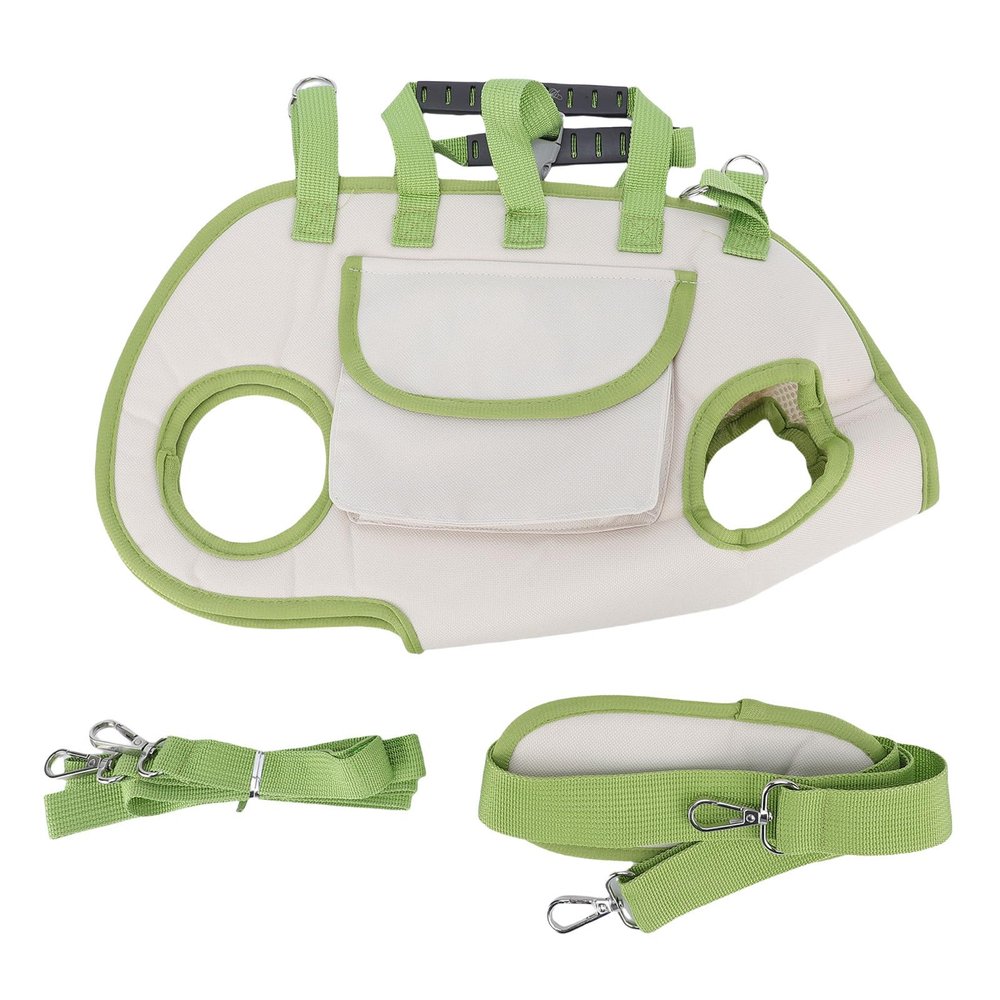 Jenngaoo Adjustable Full-Body Lift Harness for Dogs, Breathable Oxford Fabric, Recovery Support Sling for Cats and Small Dogs (XL)