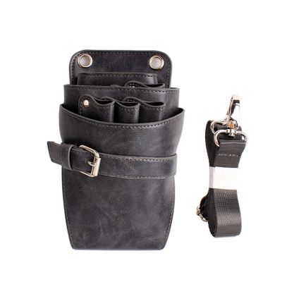 Professional Hairdressing Scissor Bag and Tool Belt, Gray