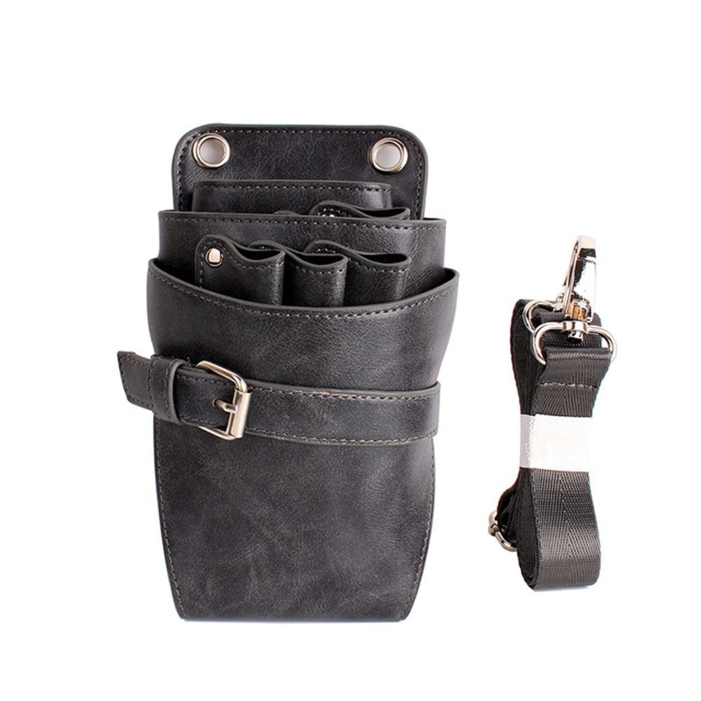 Professional Hairdressing Scissor Bag and Tool Belt, Gray