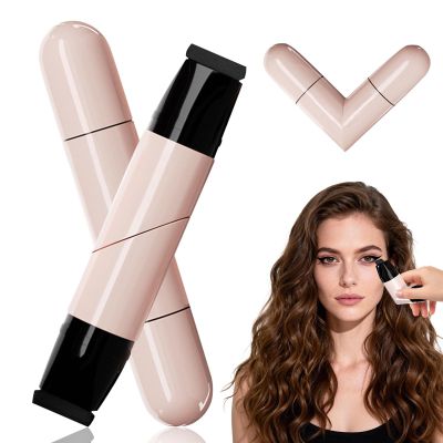 Retractable Eyeliner Stamp Pen, Waterproof Winged Liner, Smudge-Resistant (A)