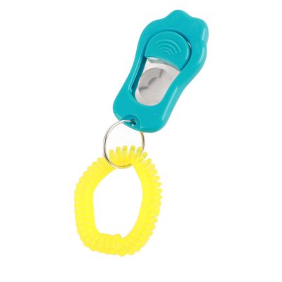 Fockety Adjustable Dog Training Clicker with 3 Sound Levels, Sky Blue