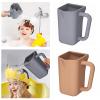 Ergonomic Baby Shampoo Rinse Cup with Soft Silicone Design view 2