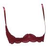 Women's Open Lace Underwire Push-Up Bra view 2