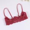 Women's Open Lace Underwire Push-Up Bra view 3