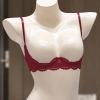Women's Open Lace Underwire Push-Up Bra view 4