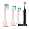 OAZSWGG Replacement Brush Heads for SIRRBTER Electric Toothbrush, 3-Pack, Soft Bristles, Deep Cleaning (Pink) view 1