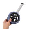 Rollator Replacement Wheels, 1 Pair, Aluminum Alloy and Rubber view 4