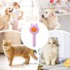 2-in-1 Dog Grooming Brush, Massage and Cleaning Comb for Pets view 4