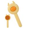 2-in-1 Dog Grooming Brush and Detangling Comb with Release Button view 1