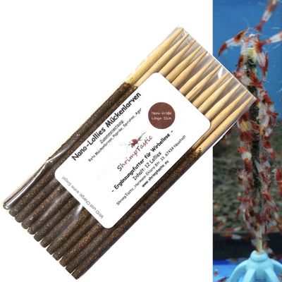 Nano Lollies Red Midge Larvae 11cm / 12 pcs