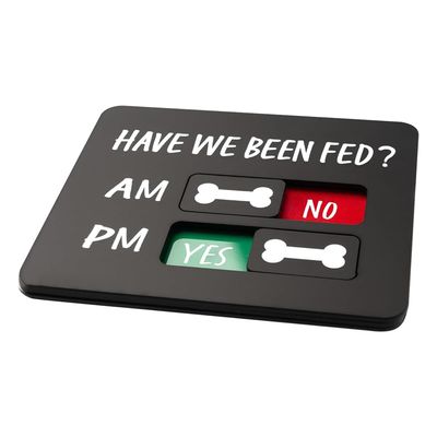 Generic Dog Feeding Magnet, Magnetic 2-Meal Feeding Chart for Cats and Dogs
