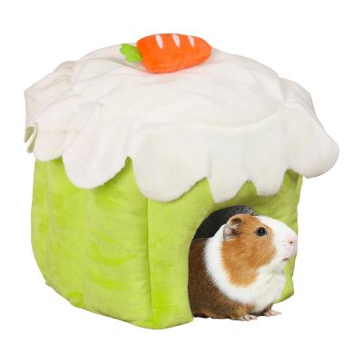 Cake-Shaped Hanging Warm Nest Bed for Rabbits and Small Pets