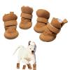4-Pack Dog Boots for Paw Protection view 1