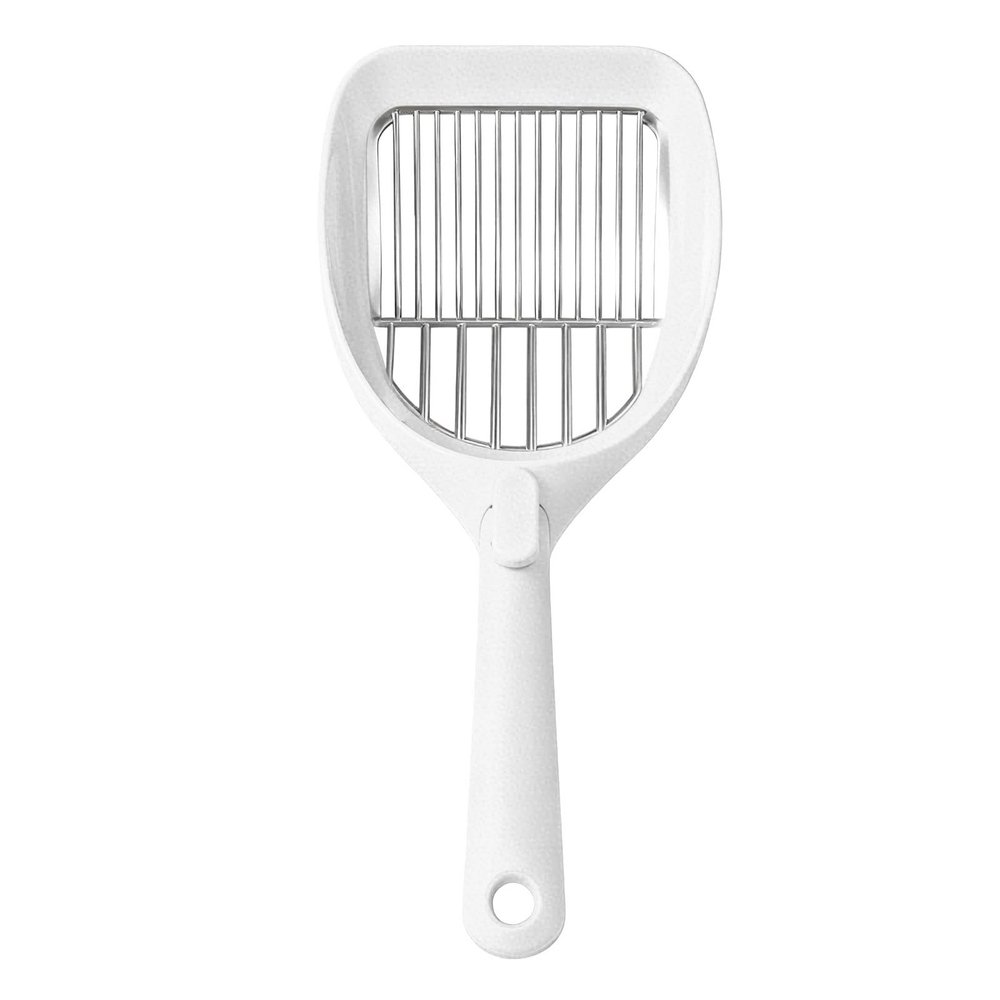 Fabater Stainless Steel and Metal Cat Litter Scoop, Wide PTFE-Coated Scoop, 13.78 x 5.91 x 2.17 in