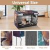 Breathable Lion Galaxy Dog Crate Cover, XL view 4