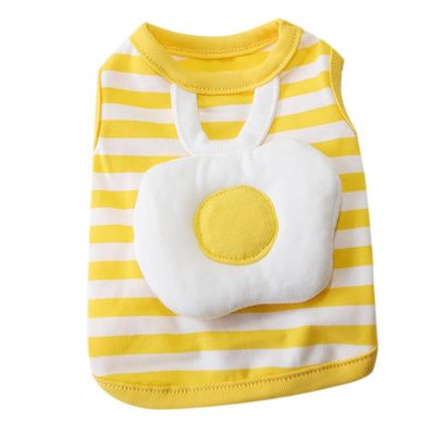 Denash Striped Egg Vest for Puppies