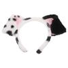 Plush Dalmatian Ears Headband for Adults view 1