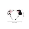 Plush Dalmatian Ears Headband for Adults view 2