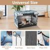 Breathable Dog Crate Cover with Elephant Design, XL view 4