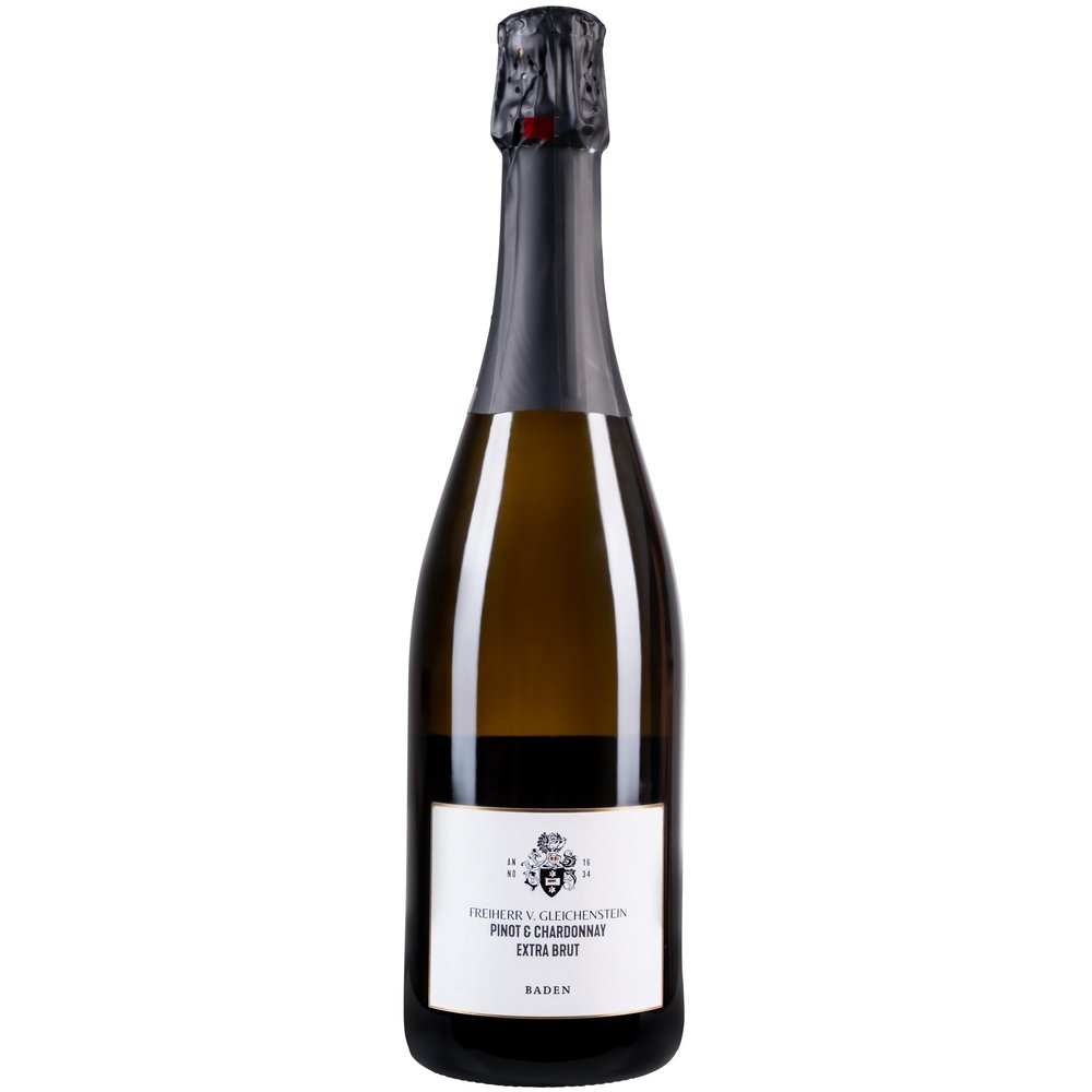Weingut Freiherr von Gleichenstein 2019 Pinot & Chardonnay Extra Brut Traditional-Method Sparkling Wine (1 x 0.75 L)