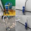 Oxygen Cylinder Cart, Portable Steel Gas Cylinder Rack, Adjustable Height, Quiet Wheels view 2