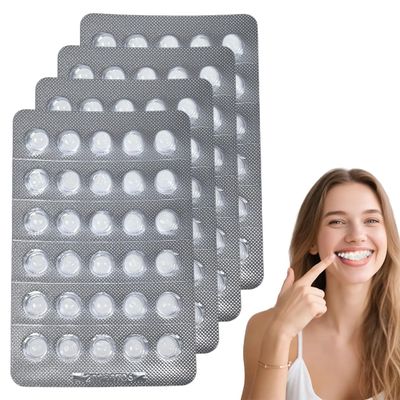 Reccisokz Orthodontic Wax for Braces, 120 Individually Packaged Wax Dots