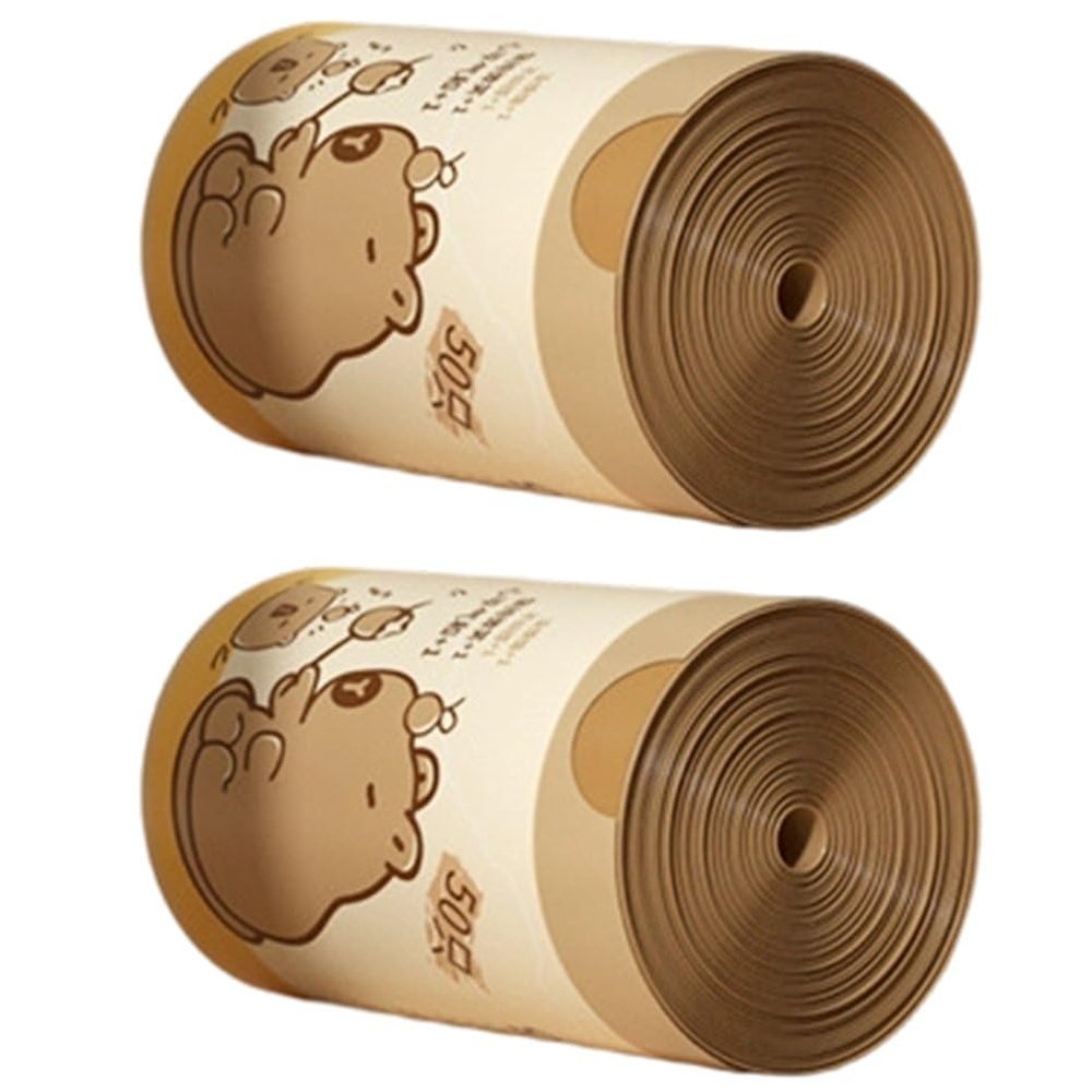 HiyyFloy Capybara Trash Bags, Cute Tear-Resistant Drawstring Bags
