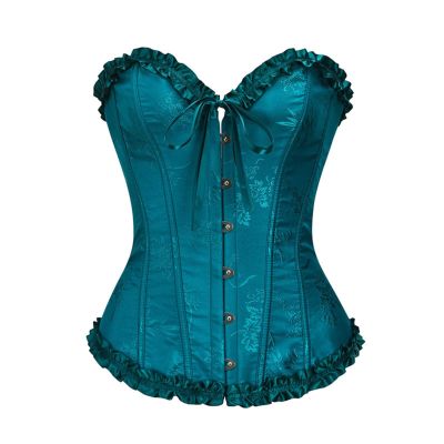 Women's Gothic Halloween Overbust Corset Top