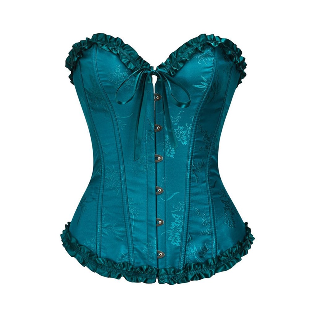 Women's Gothic Halloween Overbust Corset Top
