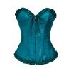Women's Gothic Halloween Overbust Corset Top view 1