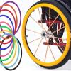 Wheelchair Handrim Covers, Comfort Grip, High Traction, Yellow, 24 in view 1