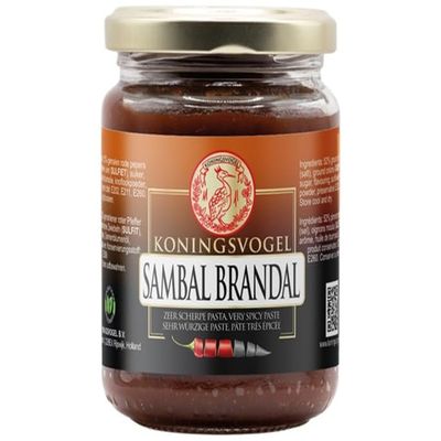 KONINGSVOGEL Sambal Brandal 280 g | Very Spicy Paste