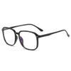 Xrbin Oversized Distance Glasses for Men and Women, Black, -3.50 Diopters view 1