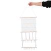 DECORNIJIA Wall-Mounted Hair Accessory Organizer with Stainless Steel Hooks view 4