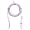 Dog Tie-Out Cable with Metal Hook view 1